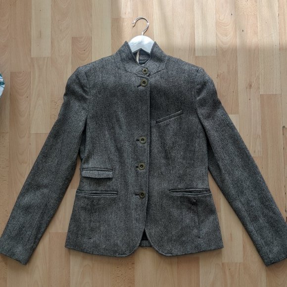 Women's Blazer Jacket Herringbone small - Picture 3 of 3